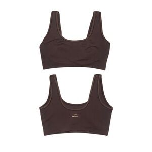 NikeSKIMS Ribbed Seamless Micro-Scoop Bra